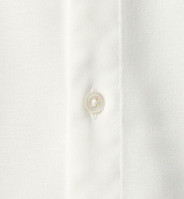 BEAUTY&YOUTH UNITED ARROWS「【WEB限定 WARDROBE SMART】リネンライク ワイドカラー スキッパー シャツ」|シャツ・ブラウス|