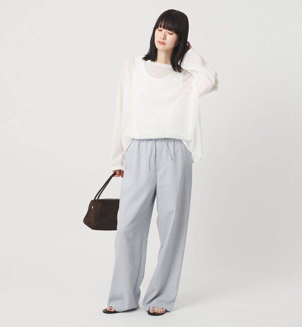 BEAUTY&YOUTH UNITED ARROWS「リネンライク ライトイージーパンツ ウォッシャブル 防シワ」|その他|