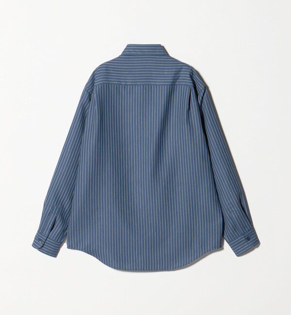 BEAUTY&YOUTH UNITED ARROWS「ライト リネンタッチ ストライプ レギュラー シャツ FORM TAPERD型」|シャツ・ブラウス|