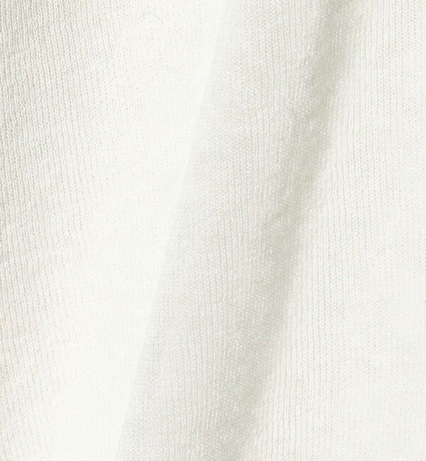 BEAUTY&YOUTH UNITED ARROWS「麻ブレンド ルーズ ボートネック ニットプルオーバー ウォッシャブル」|ニット・セーター|