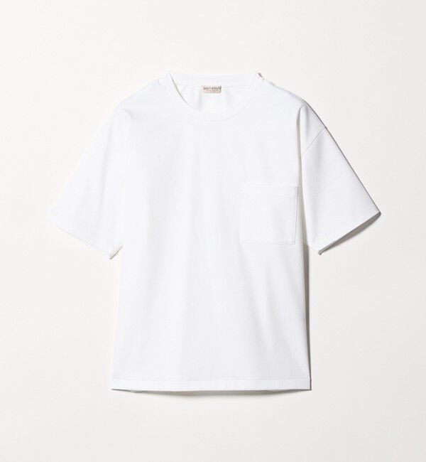 BEAUTY&YOUTH UNITED ARROWS「サルージャ 1ポケット  クルーネック 半袖Tシャツ」|Tシャツ・カットソー|WHITE