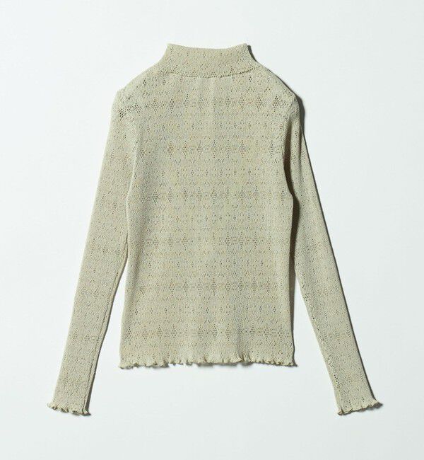 BEAUTY&YOUTH UNITED ARROWS「レースプリーツ シャツ ウォッシャブル」|カーディガン|