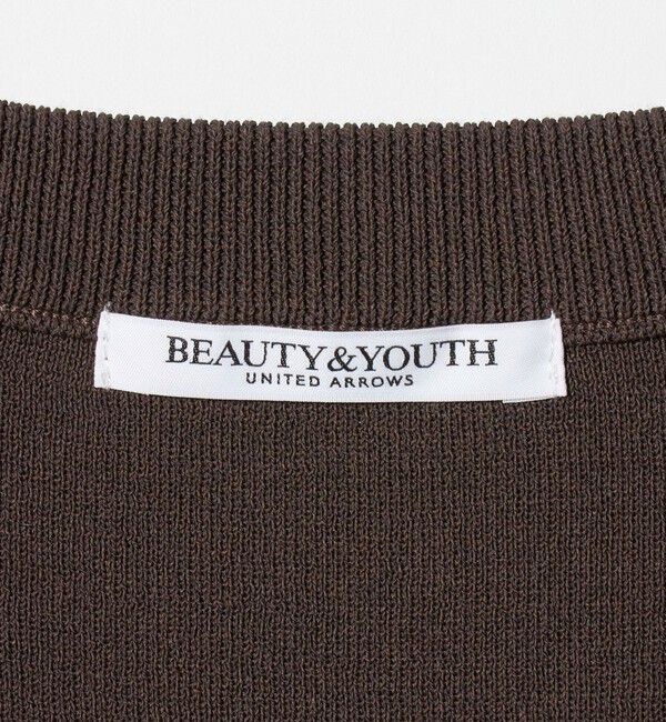 BEAUTY&YOUTH UNITED ARROWS「フルニードル フレンチスリーブ ニットプルオーバー ウォッシャブル」|ニット・セーター|