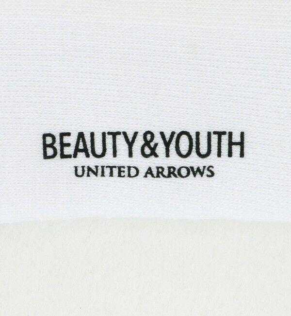 BEAUTY&YOUTH UNITED ARROWS「フリーダム スタンダード エンブロイダリー ロゴ クウォーター ソックス」|ソックス|