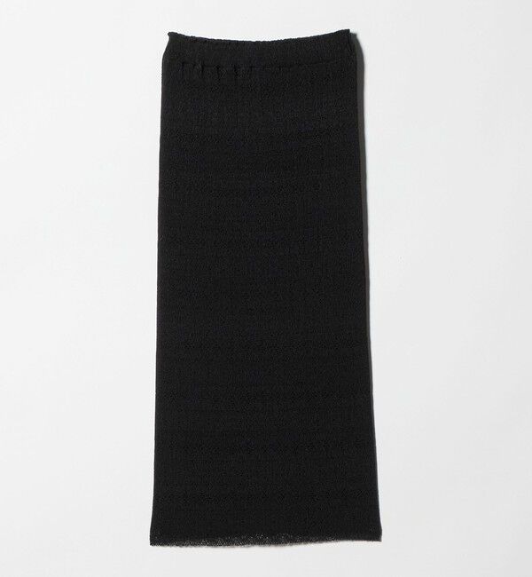 BEAUTY&YOUTH UNITED ARROWS「レースプリーツ タイトスカート ウォッシャブル」|タイト|BLACK