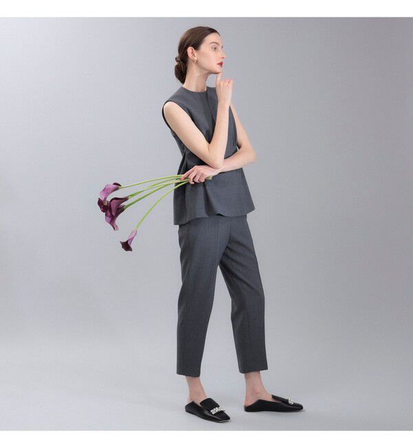 Demi-Luxe BEAMS 「E_WｸﾛｽﾍﾟﾌﾟﾗﾑNS」|シャツ・ブラウス|