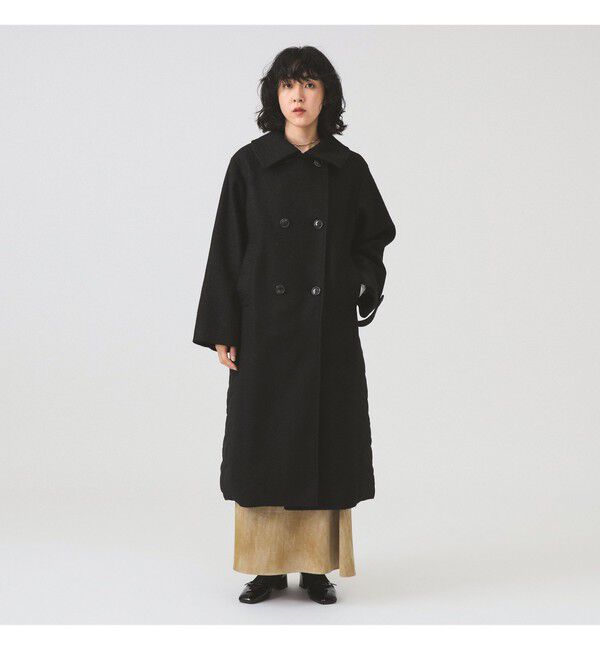 Ray BEAMS 「RBS / キルティング キリカエ コート」|ダッフルコート|