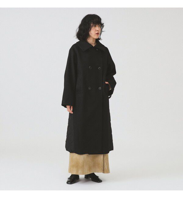 Ray BEAMS 「RBS / キルティング キリカエ コート」|ダッフルコート|