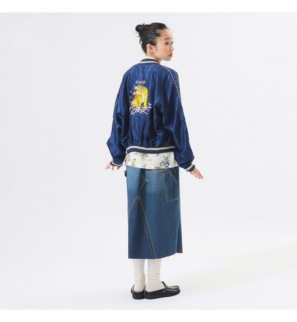 BEAMSBOY「【別注】テーラー東洋 / 50th 50％ スカジャン」|ブルゾン・スタジャン|