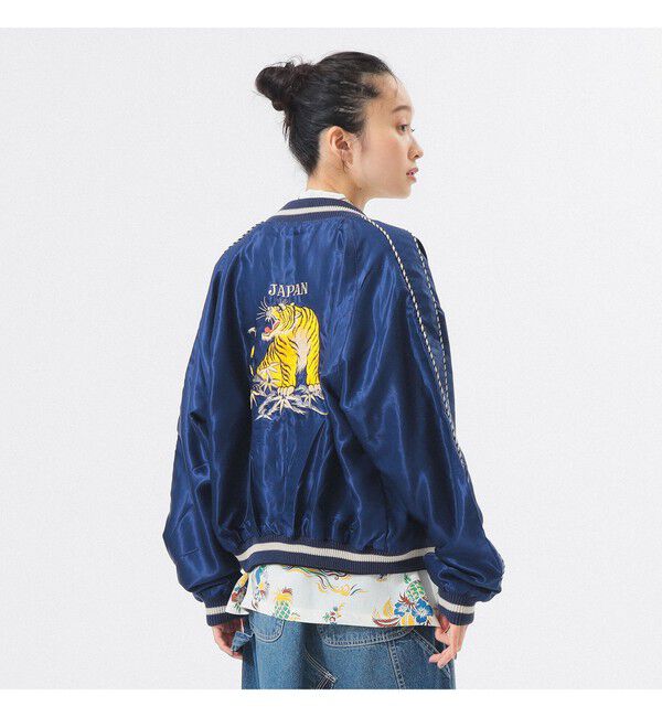 BEAMSBOY「【別注】テーラー東洋 / 50th 50％ スカジャン」|ブルゾン・スタジャン|