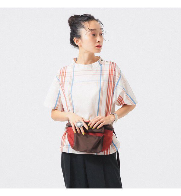 BEAMSBOY「ボーイ ビッグタータン ショートスリーブ」|シャツ・ブラウス|