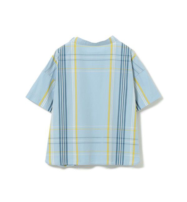BEAMSBOY「ボーイ ビッグタータン ショートスリーブ」|シャツ・ブラウス|