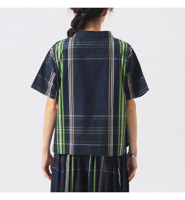 BEAMSBOY「ボーイ ビッグタータン ショートスリーブ」|シャツ・ブラウス|