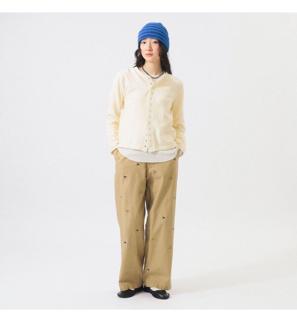 BEAMSBOY「ボーイ ドッグ エンブロイダリー チノ」|チノ|