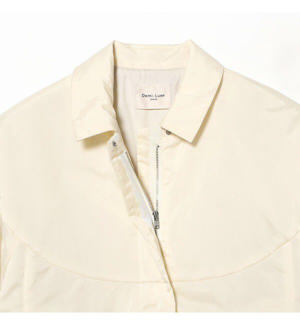 Demi-Luxe BEAMS 「パディング ジップ ブルゾン」|ブルゾン・スタジャン|