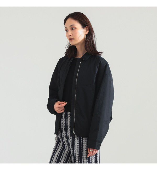 Demi-Luxe BEAMS 「パディング ジップ ブルゾン」|ブルゾン・スタジャン|
