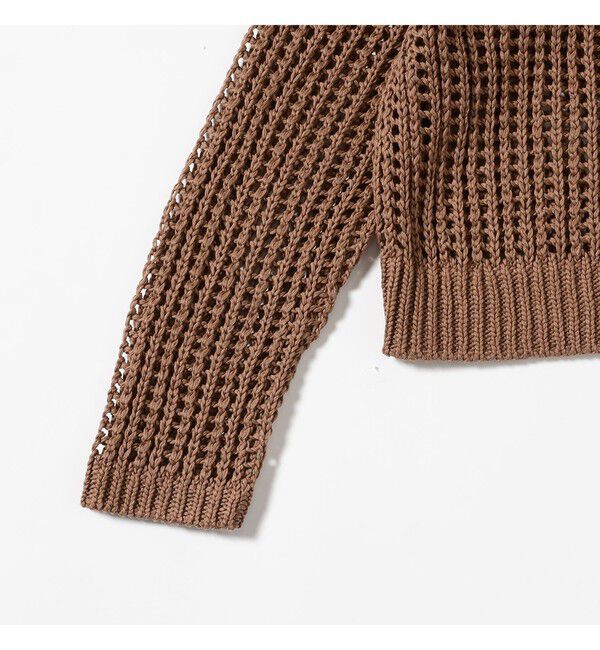 Demi-Luxe BEAMS 「3ゲージ コットン メッシュ カーディガン」|ニット・セーター|