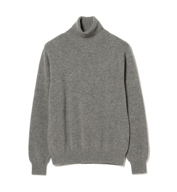 BEAMS PLUS「BEAMS PLUS / 9ゲージ ウール タートルネック」|ニット・セーター|GREY