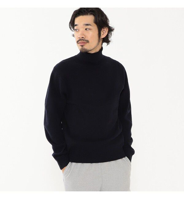BEAMS PLUS「BEAMS PLUS / 9ゲージ ウール タートルネック」|ニット・セーター|