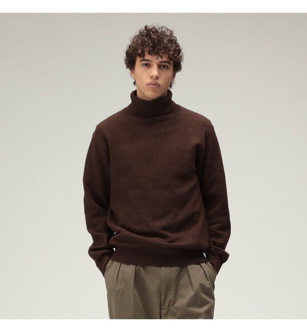 BEAMS PLUS「BEAMS PLUS / 9ゲージ ウール タートルネック」|ニット・セーター|