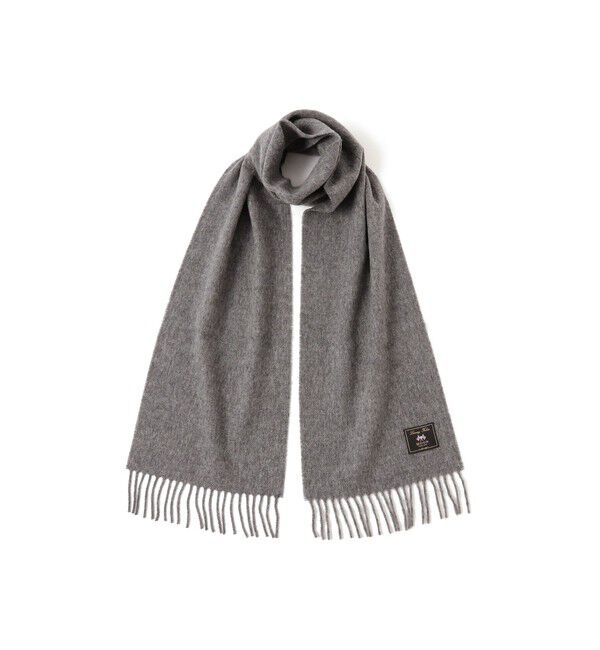 BEAMS「MOON / ソリッド マフラー」|マフラー|GREY