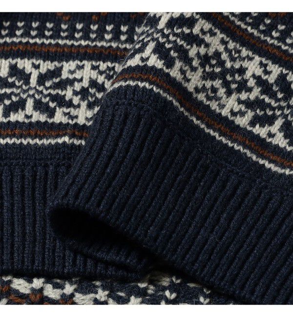 BEAMS「ホリデー クルーネック ニット」|ニット・セーター|