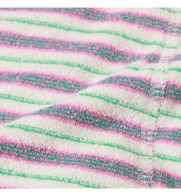 BEAMS「パイル ボーダー ポーチ」|ポーチ|