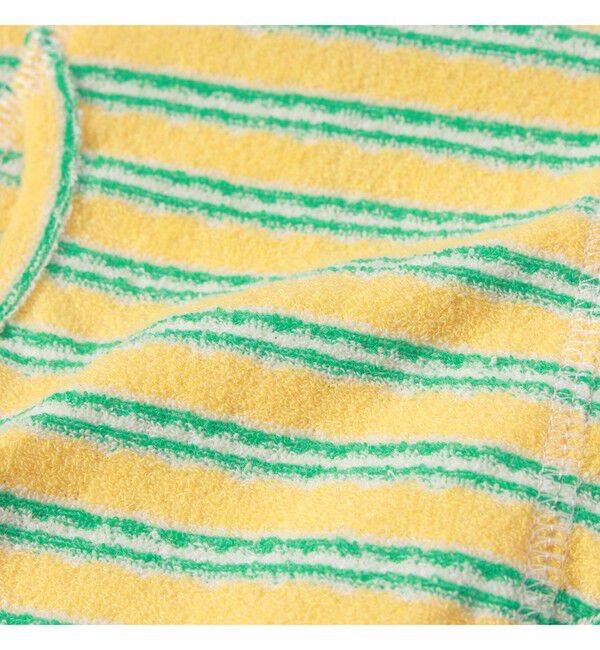 BEAMS「パイル ボーダー ポーチ」|ポーチ|