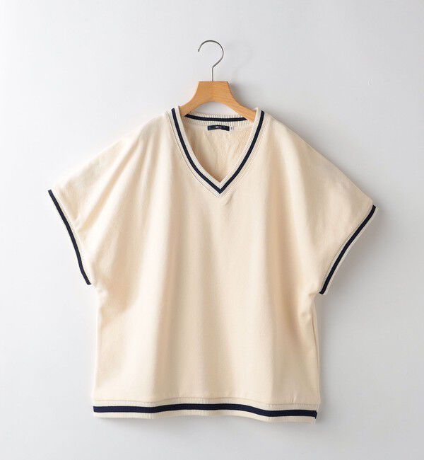 SHIPS KIDS「SHIPS KIDS:145～160cm / スウェット ベスト」|ベスト・ジレ|オフホワイト