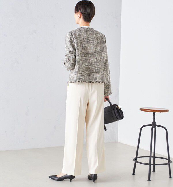 SHIPS for women「〈手洗い可能〉強撚 へビー ツイル ストレート パンツ 24SS ◇」|その他|