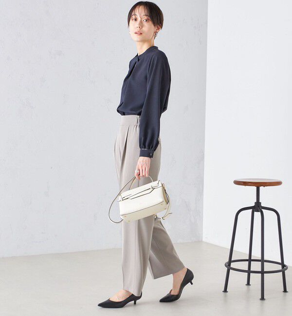 SHIPS for women「〈手洗い可能〉強撚 へビー ツイル ストレート パンツ 24SS ◇」|その他|