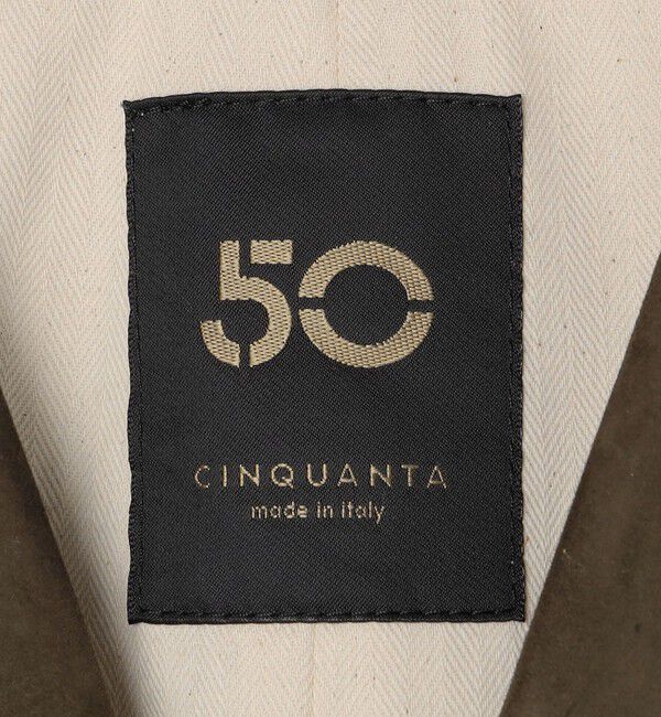 SHIPS「【SHIPS別注】CINQUANTA: スウェード ラペル ベスト」|ベスト・ジレ|