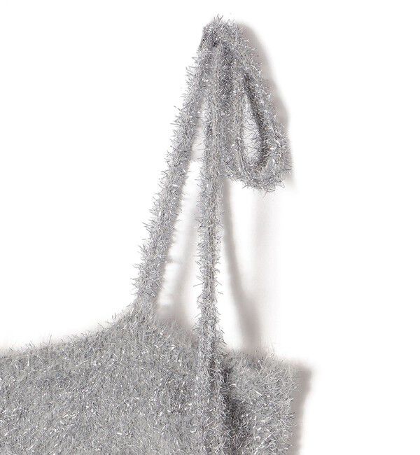 SHIPS for women「〈手洗い可能〉グリッター ラメ ビスチェ 24SS ◇」|ベスト・ジレ|