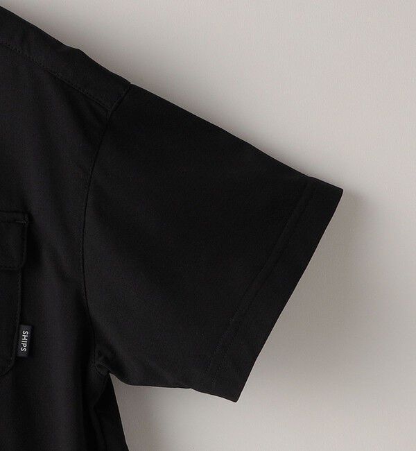 SHIPS KIDS「SHIPS KIDS:100～130cm /〈UVカット/吸水速乾〉ドライタッチ シャツ」|シャツ・ブラウス|