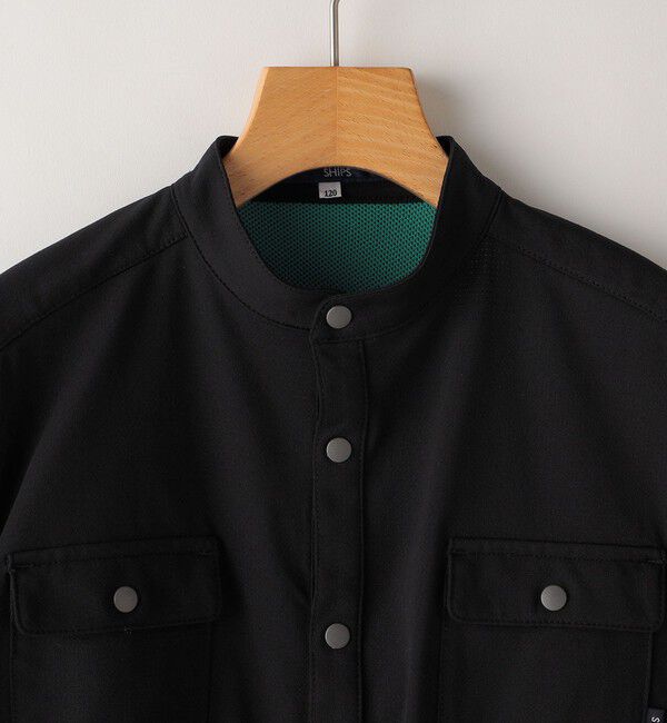 SHIPS KIDS「SHIPS KIDS:100～130cm /〈UVカット/吸水速乾〉ドライタッチ シャツ」|シャツ・ブラウス|