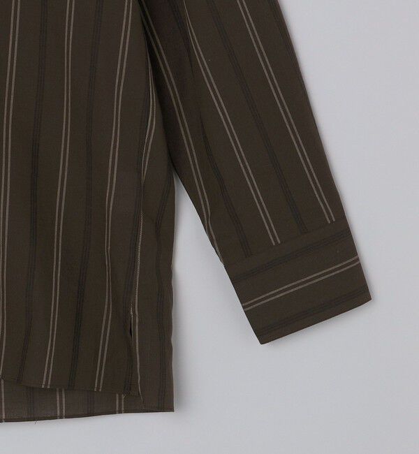 SHIPS「【SHIPS別注】Errico Formicola: ストライプ オープンカラー シャツ」|シャツ・ブラウス|