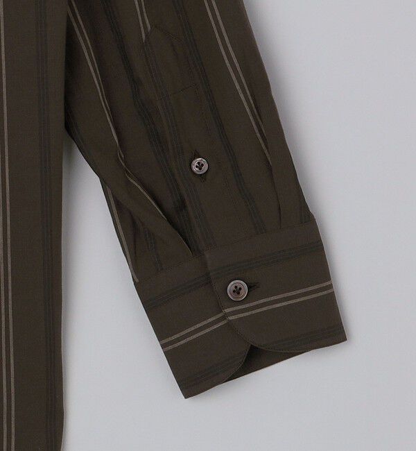 SHIPS「【SHIPS別注】Errico Formicola: ストライプ オープンカラー シャツ」|シャツ・ブラウス|