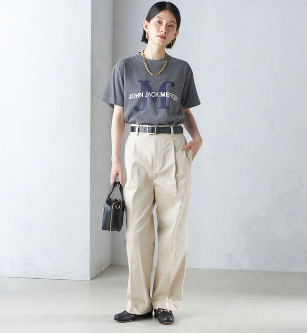 SHIPS for women「J.J.MERCER:〈洗濯機可能〉プリント TEE」|Tシャツ・カットソー|