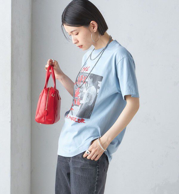 SHIPS for women「J.J.MERCER:〈洗濯機可能〉プリント TEE」|Tシャツ・カットソー|