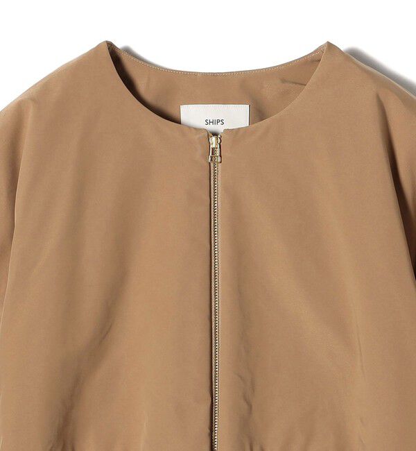 SHIPS for women「ペプラム バルーン 中綿 ブルゾン」|その他|