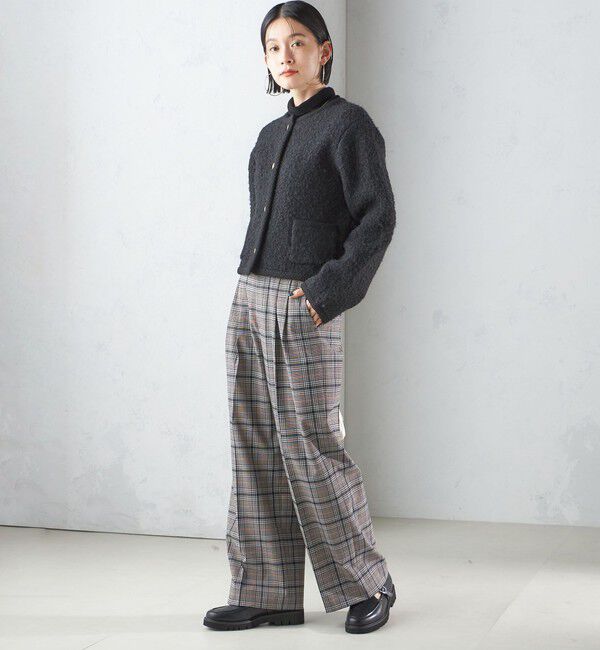 SHIPS for women「〈手洗い可能〉メタル釦 パイル ジャケット」|その他|