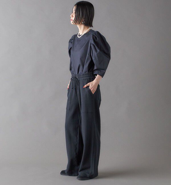 SHIPS for women「SHIPS NINE CASE:〈洗濯機可能〉パフスリーブ ブラウス」|シャツ・ブラウス|