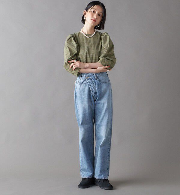 SHIPS for women「SHIPS NINE CASE:〈洗濯機可能〉パフスリーブ ブラウス」|シャツ・ブラウス|