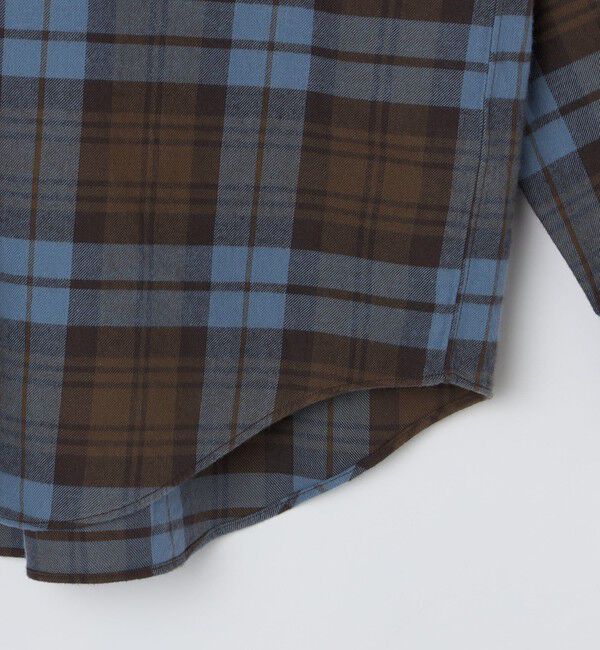 SHIPS「SHIPS: コットンビエラ チェック レギュラーカラー シャツ」|シャツ・ブラウス|