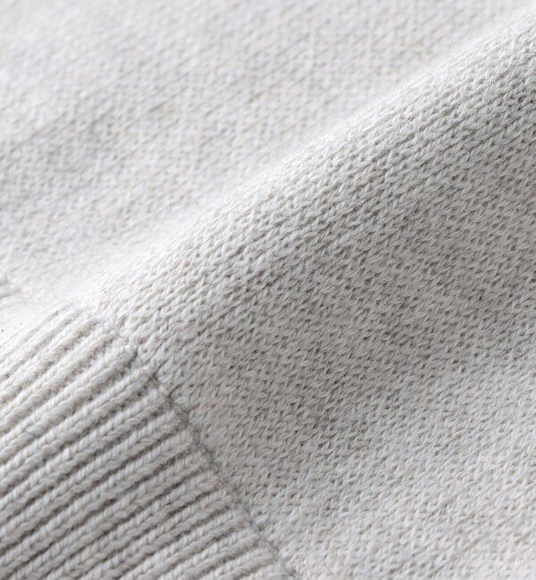 SHIPS「SHIPS:〈手洗い可能〉コットン カシミヤ 単色 クルーネック ニット」|ニット・セーター|