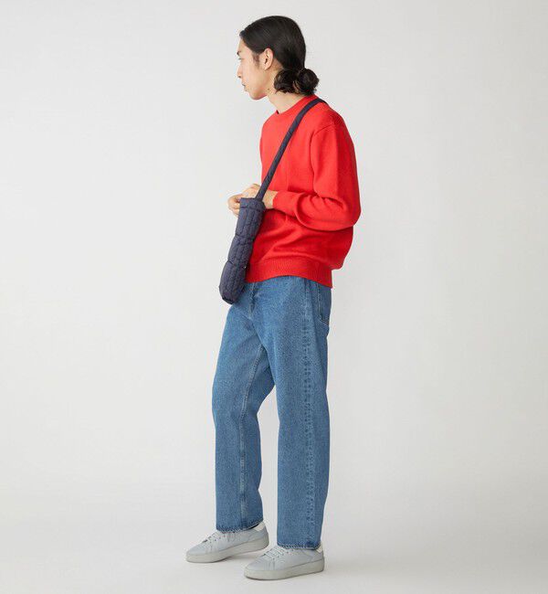 SHIPS「SHIPS:〈手洗い可能〉コットン カシミヤ 単色 クルーネック ニット」|ニット・セーター|