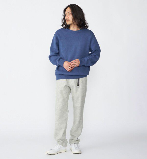 SHIPS「SHIPS:〈手洗い可能〉コットン カシミヤ 単色 クルーネック ニット」|ニット・セーター|