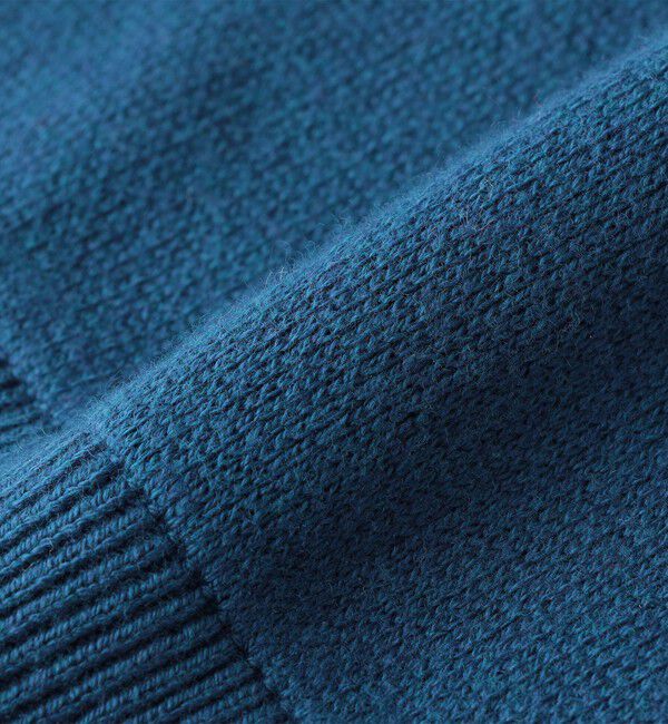 SHIPS「SHIPS:〈手洗い可能〉コットン カシミヤ 単色 クルーネック ニット」|ニット・セーター|