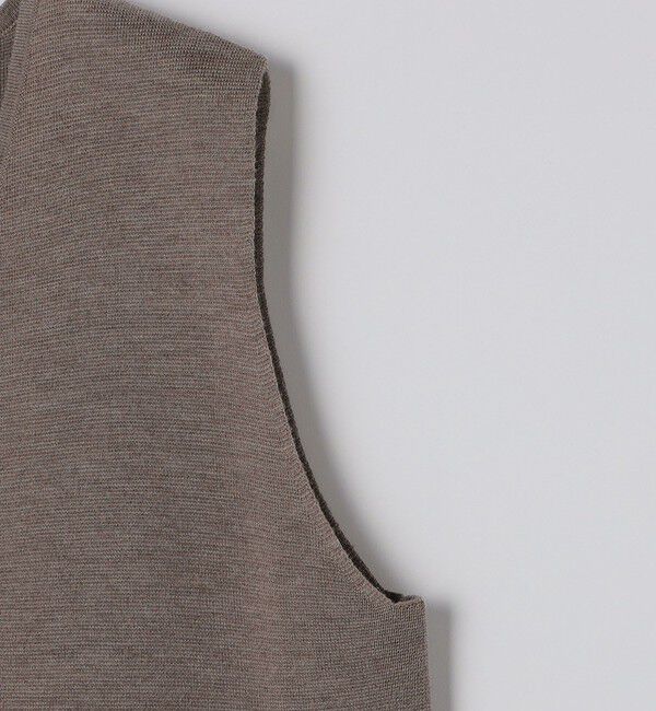 SHIPS「ALANPAINE: 14ゲージ メリノウール ベスト」|ベスト・ジレ|