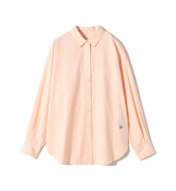 SHIPS for women「〈洗濯機可能〉ピン オックス 刺繍 シャツ」|シャツ・ブラウス|